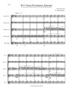 Polovtsian Dances No.8. Arranged for Clarinet Quartet